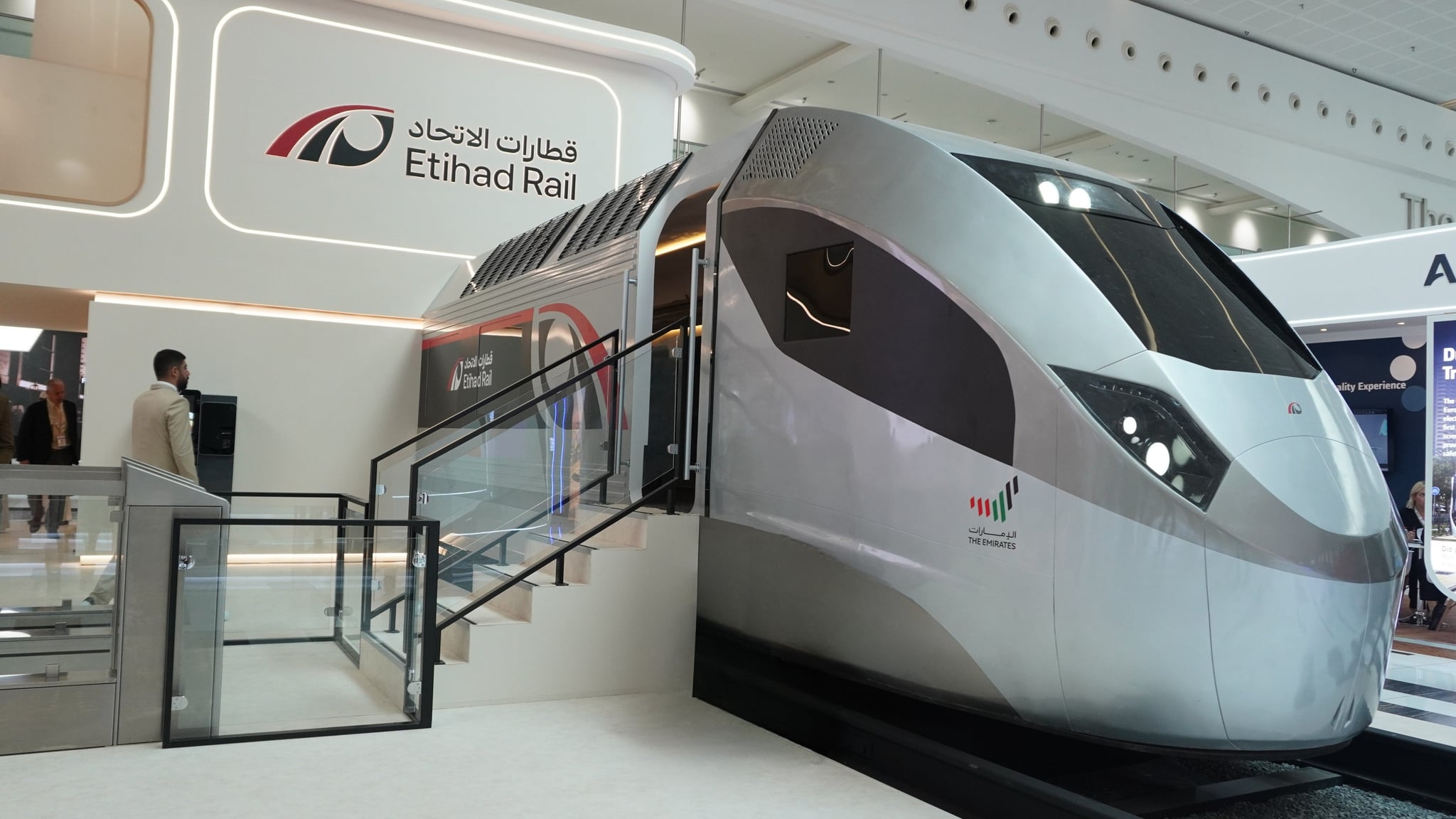 Life Size Train Model for Etihad Rail