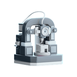 Creates full-color objects with powdered polymers and binders...